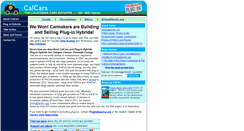 Desktop Screenshot of calcars.org